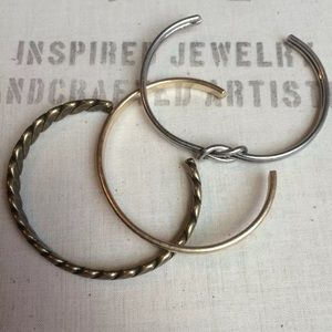 Jewel Kade Exclusive Nautical Cuff Set